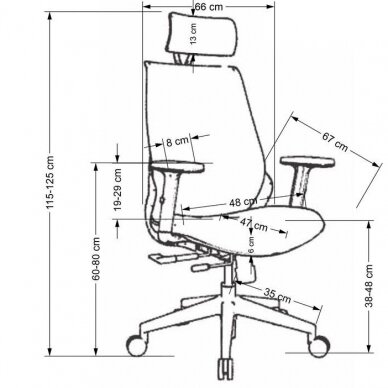 Kėdė H8130 13