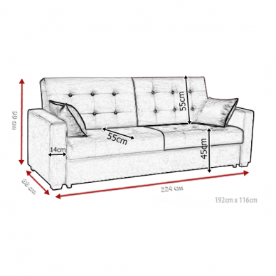 Sofa-lova KIM1101 5